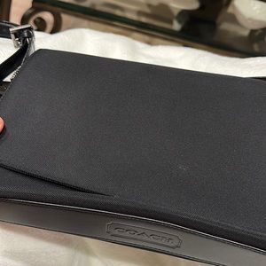 Black coach bag